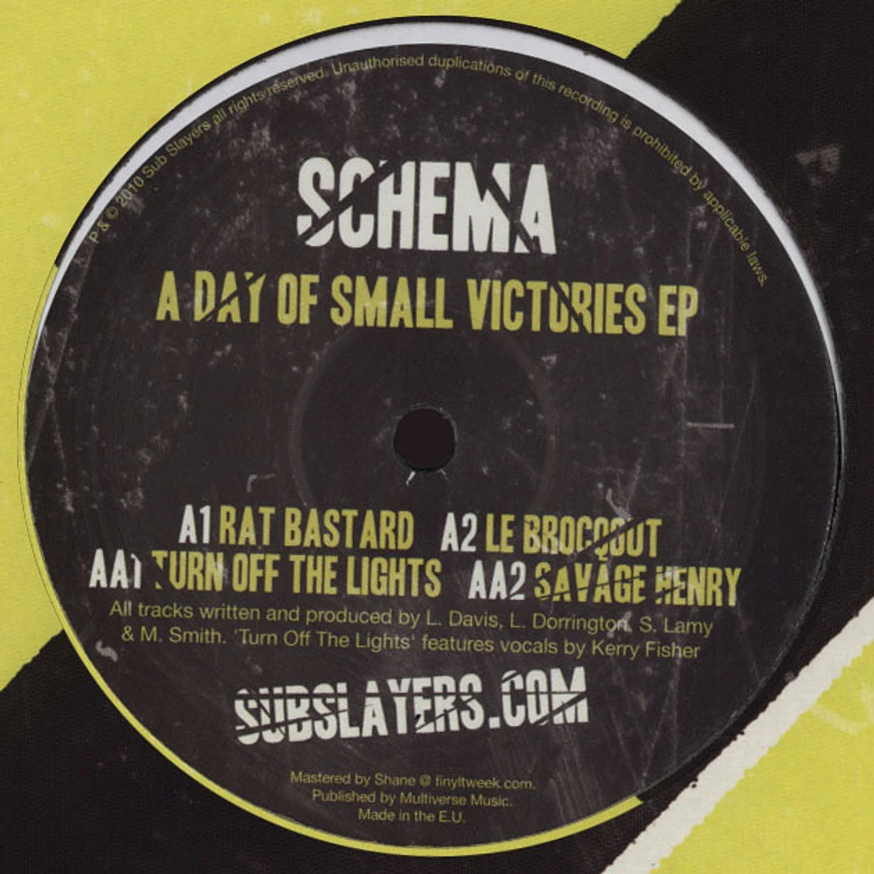 Schema - A Day Of Small Victories EP
