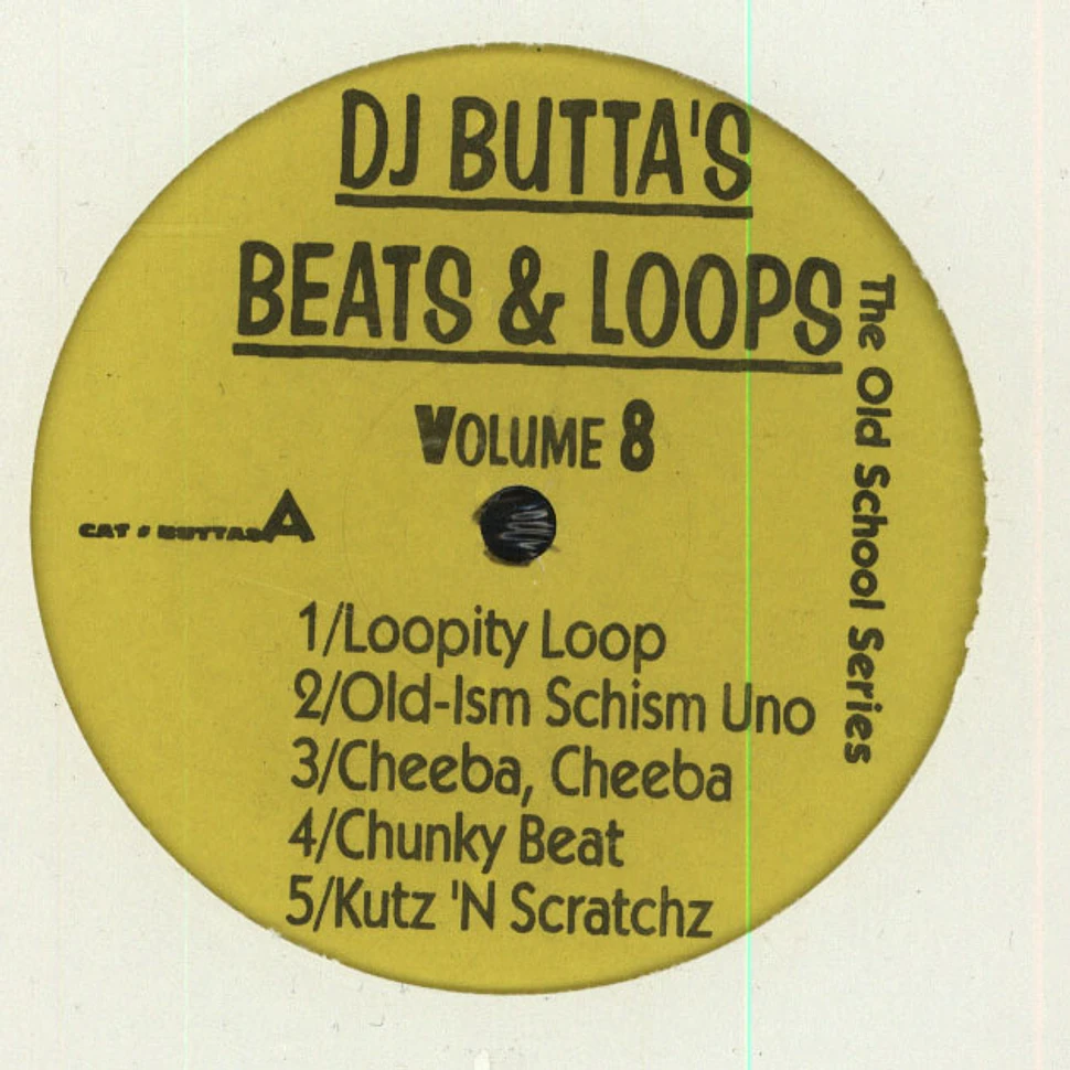 DJ Butta Loops - Beats & Loops Volume 8 - The Old School Series