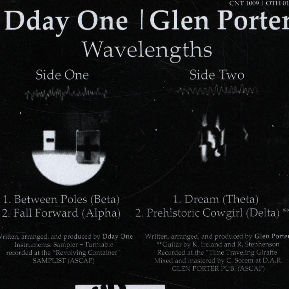Dday One & Glen Porter - Wavelengths EP