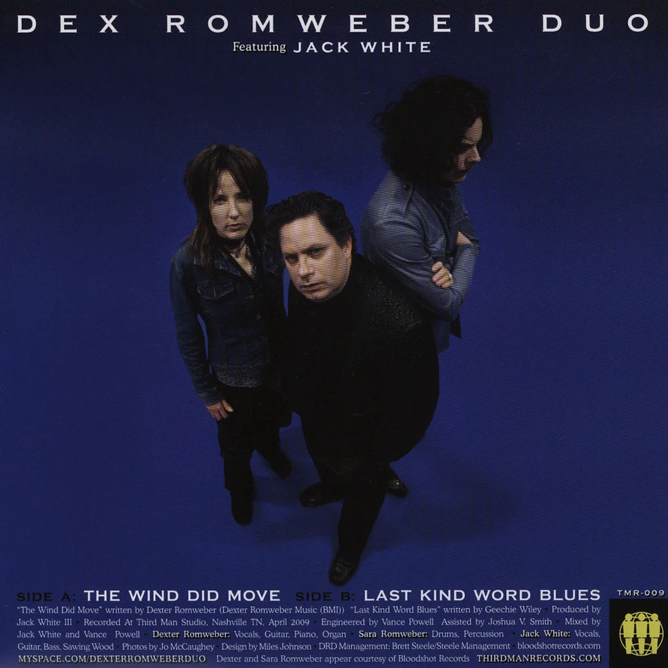 Dex Romweber Duo - The Wind Did Move feat. Jack White