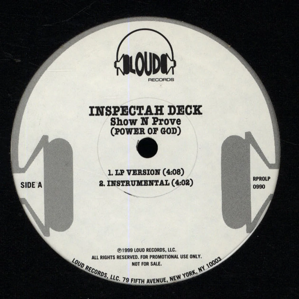Inspectah Deck - Show N Prove (Power Of God)