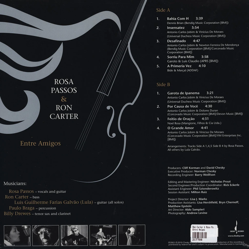 Ron Carter & Rosa Passos - Entre Amigos