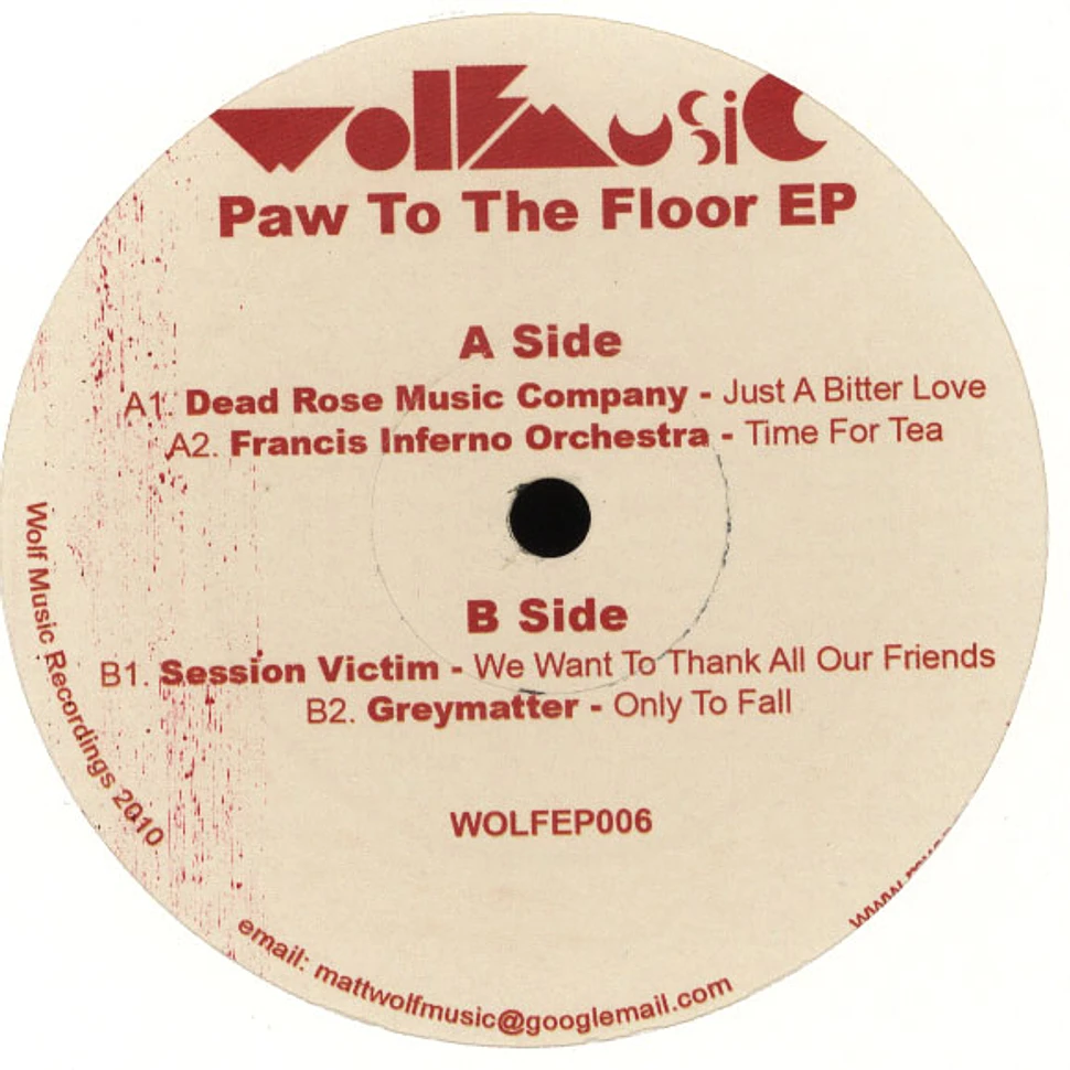 Dead Rose Company / Greymatter - Paw To The Floor EP
