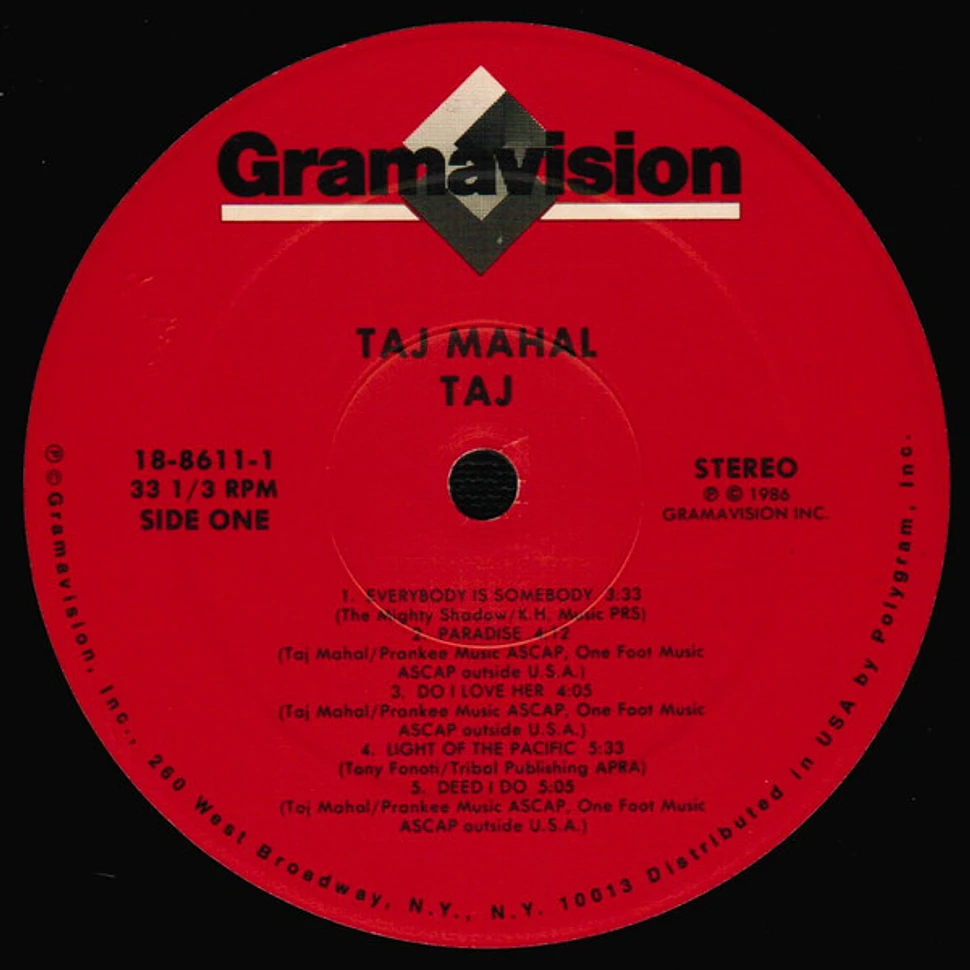 Taj Mahal - Taj