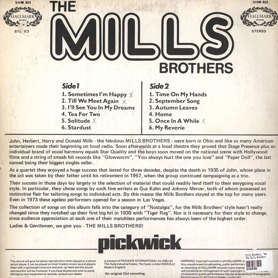 The Mills Brothers - The Mills Brothers