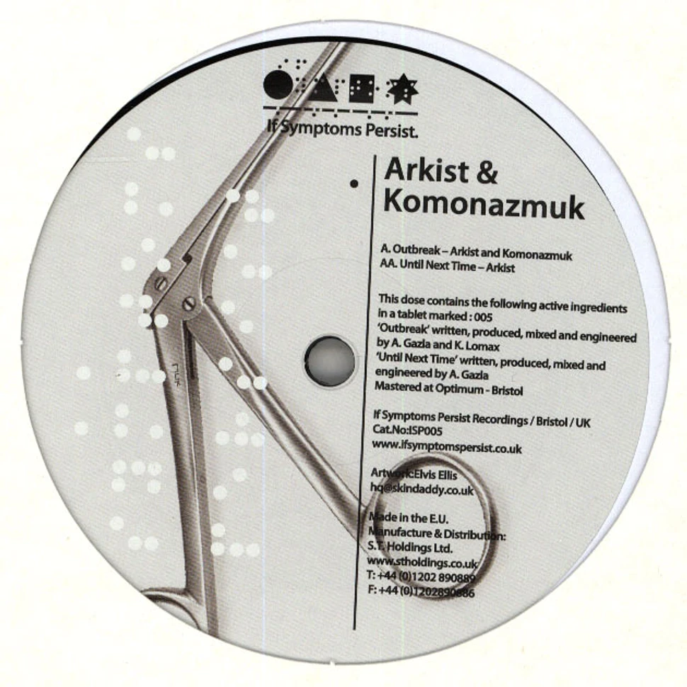 Arkist & Komonazmuk - Outbreak / Until Next Time