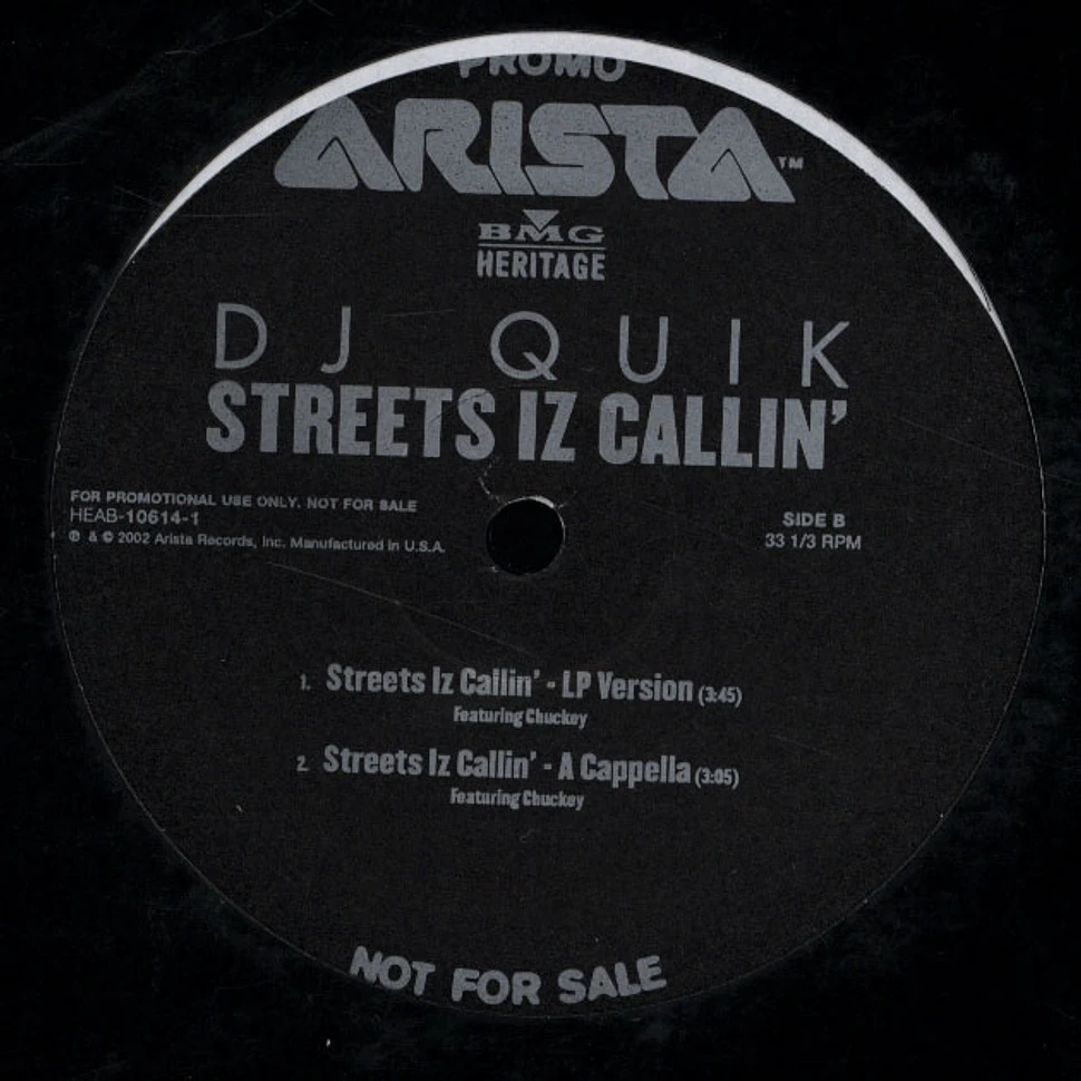 DJ Quik - Streets iz callin feat. Chuckey
