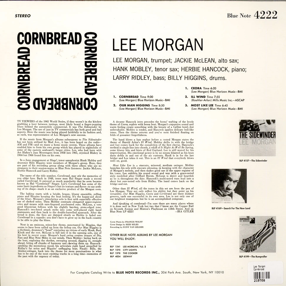 Lee Morgan - Cornbread