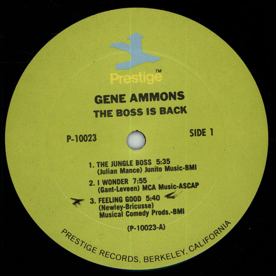 Gene Ammons - The Boss Is Back