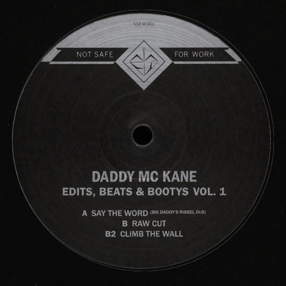 Daddy Mc Kane - Edits, Beats & Bootys Volume 1