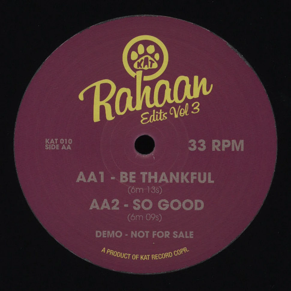 DJ Rahaan - Volume 3