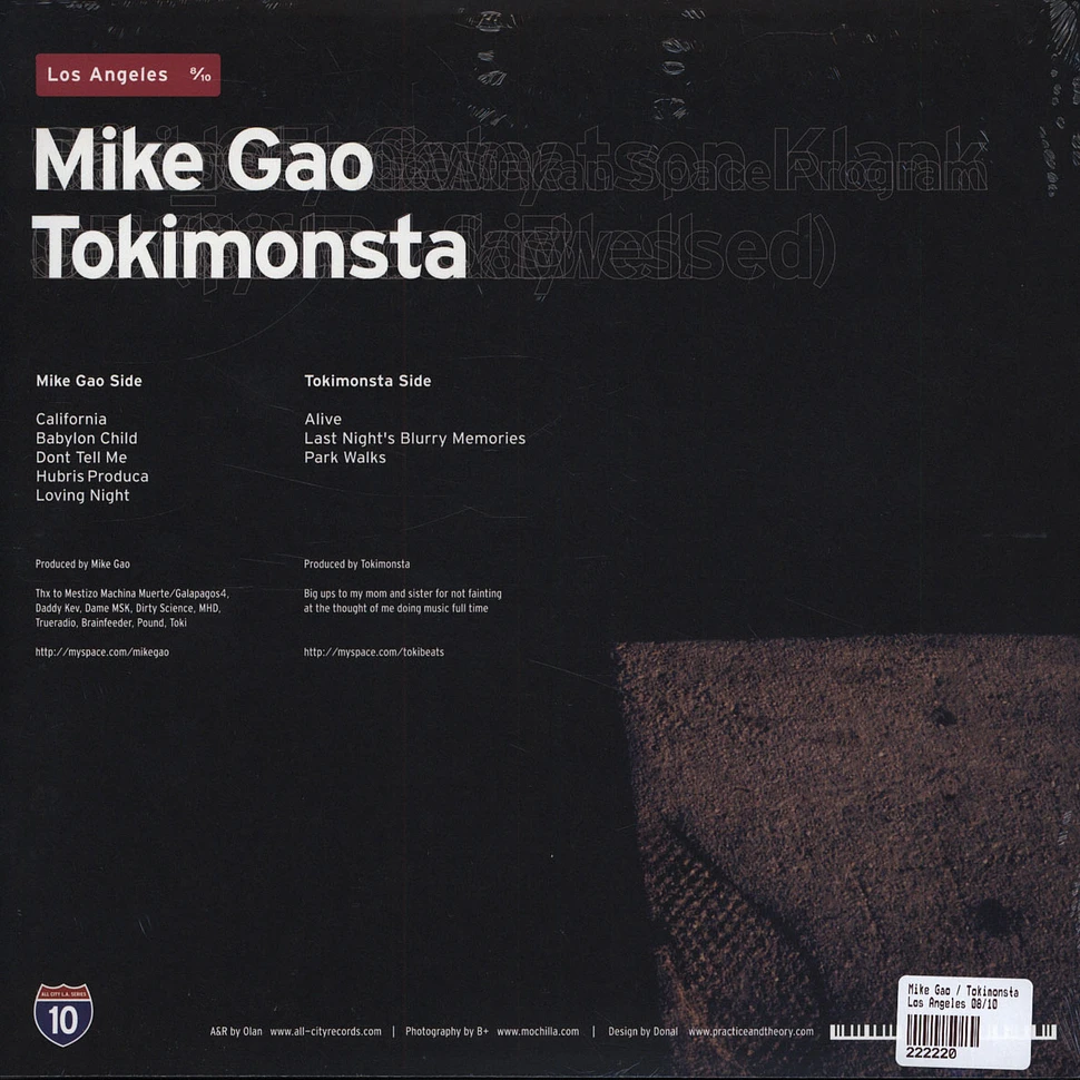 Mike Gao / Tokimonsta - Los Angeles 08/10