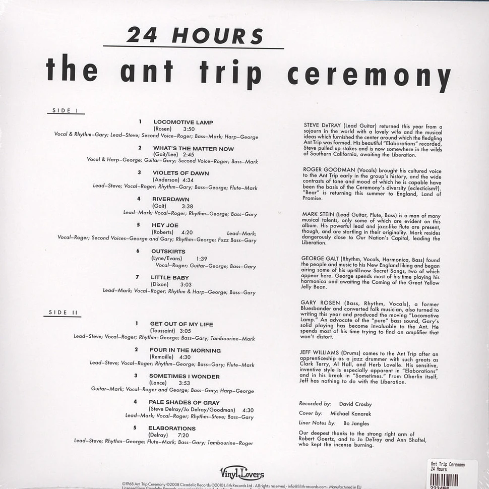 Ant Trip Ceremony - 24 Hours