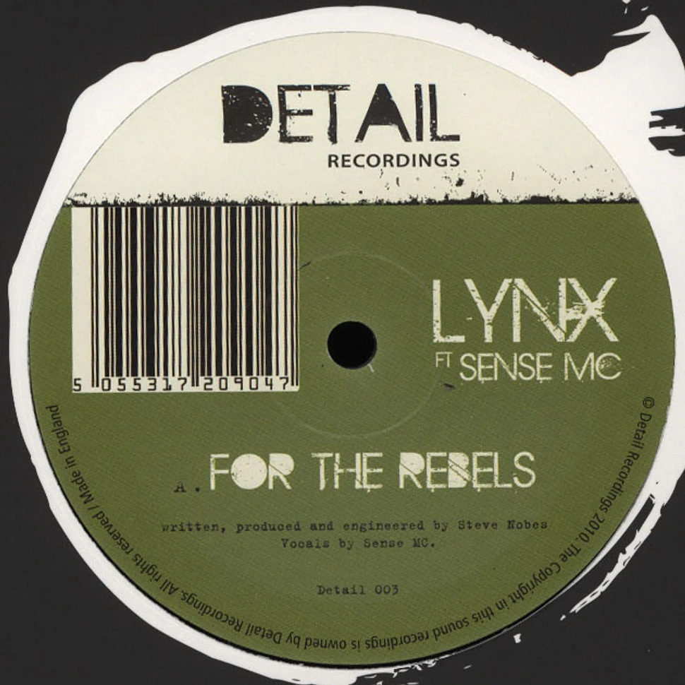 Lynx - For The Rebels Feat. Sense