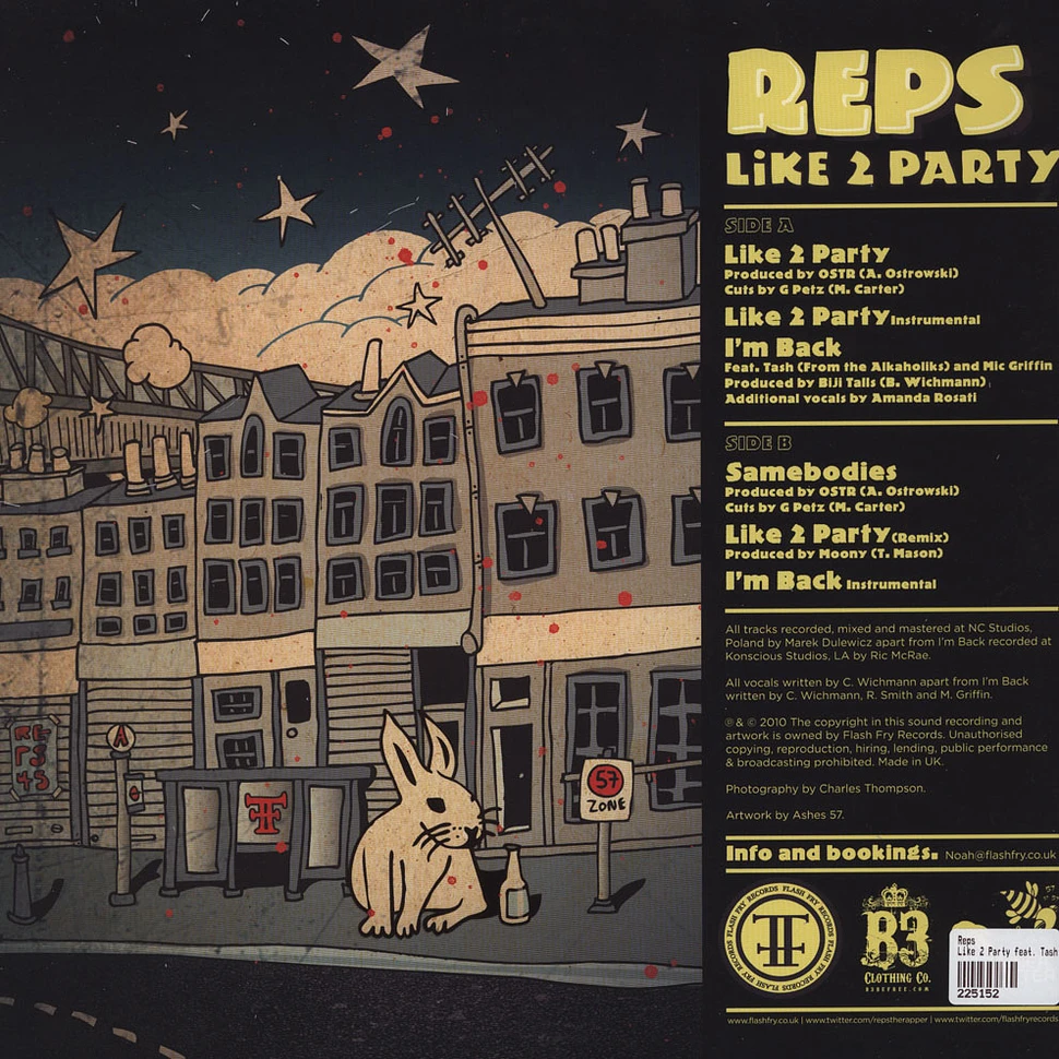Reps - Like 2 Party feat. Tash