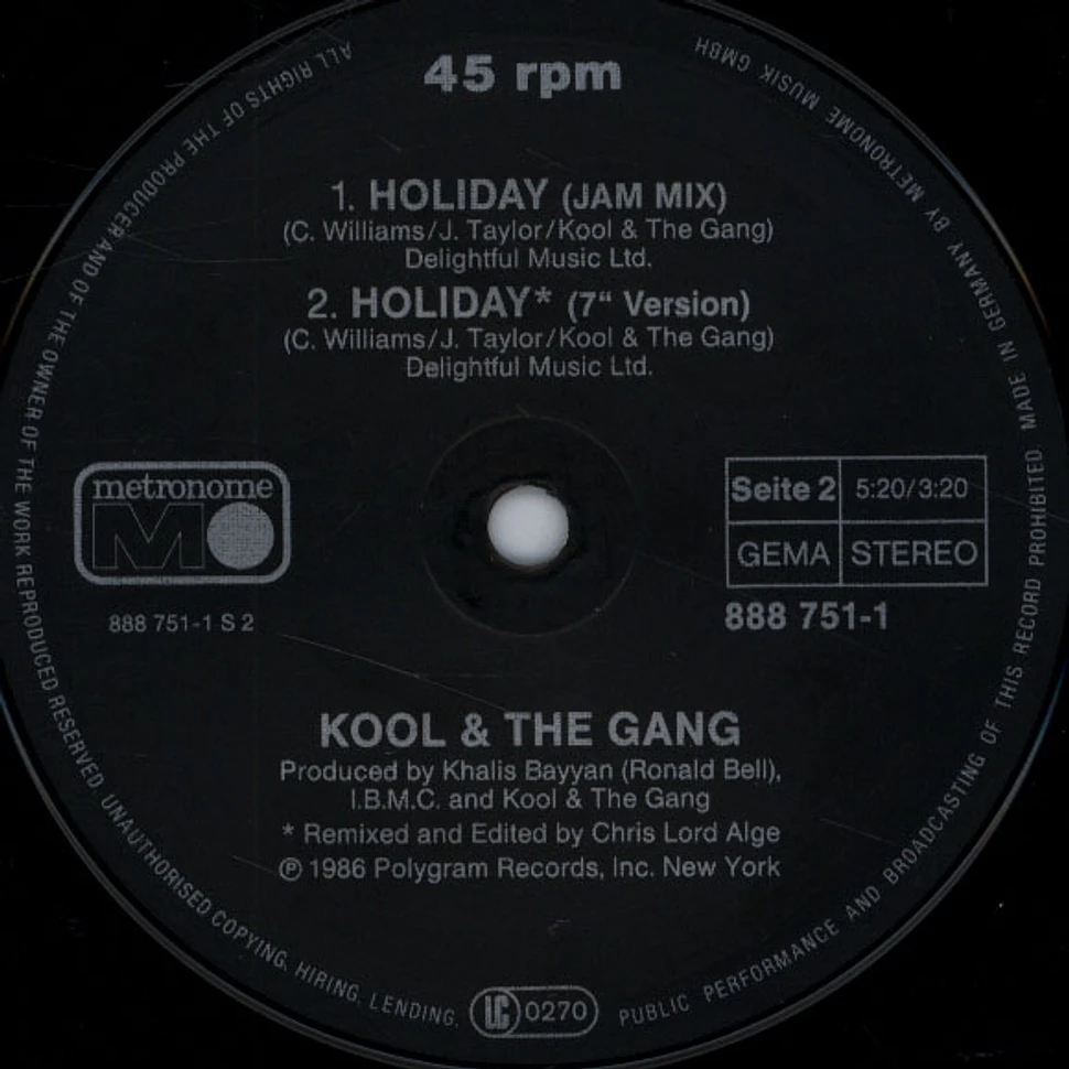 Kool & The Gang - Holiday