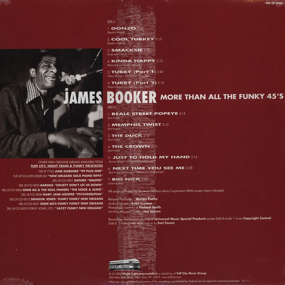 James Booker - More Than All The Funky 45's
