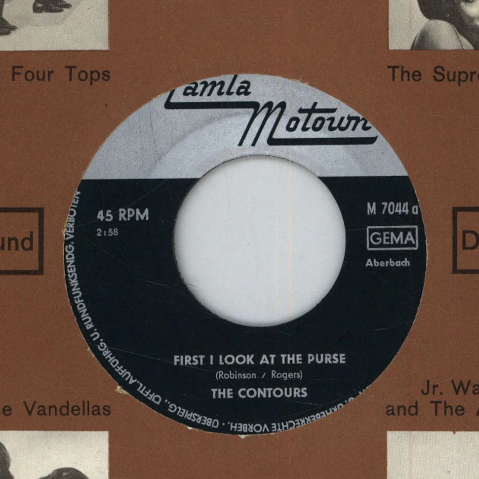 The Contours - First I Look At The Purse