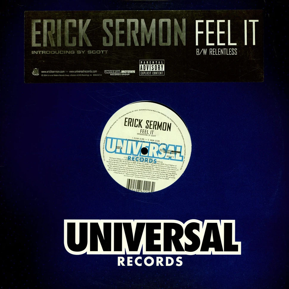 Erick Sermon - Feel It / Relentless
