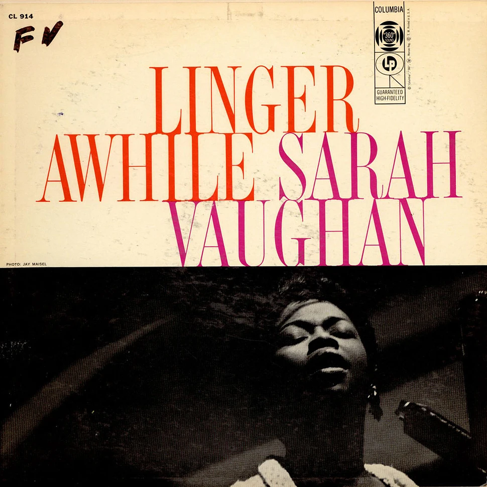 Sarah Vaughan - Linger Awhile