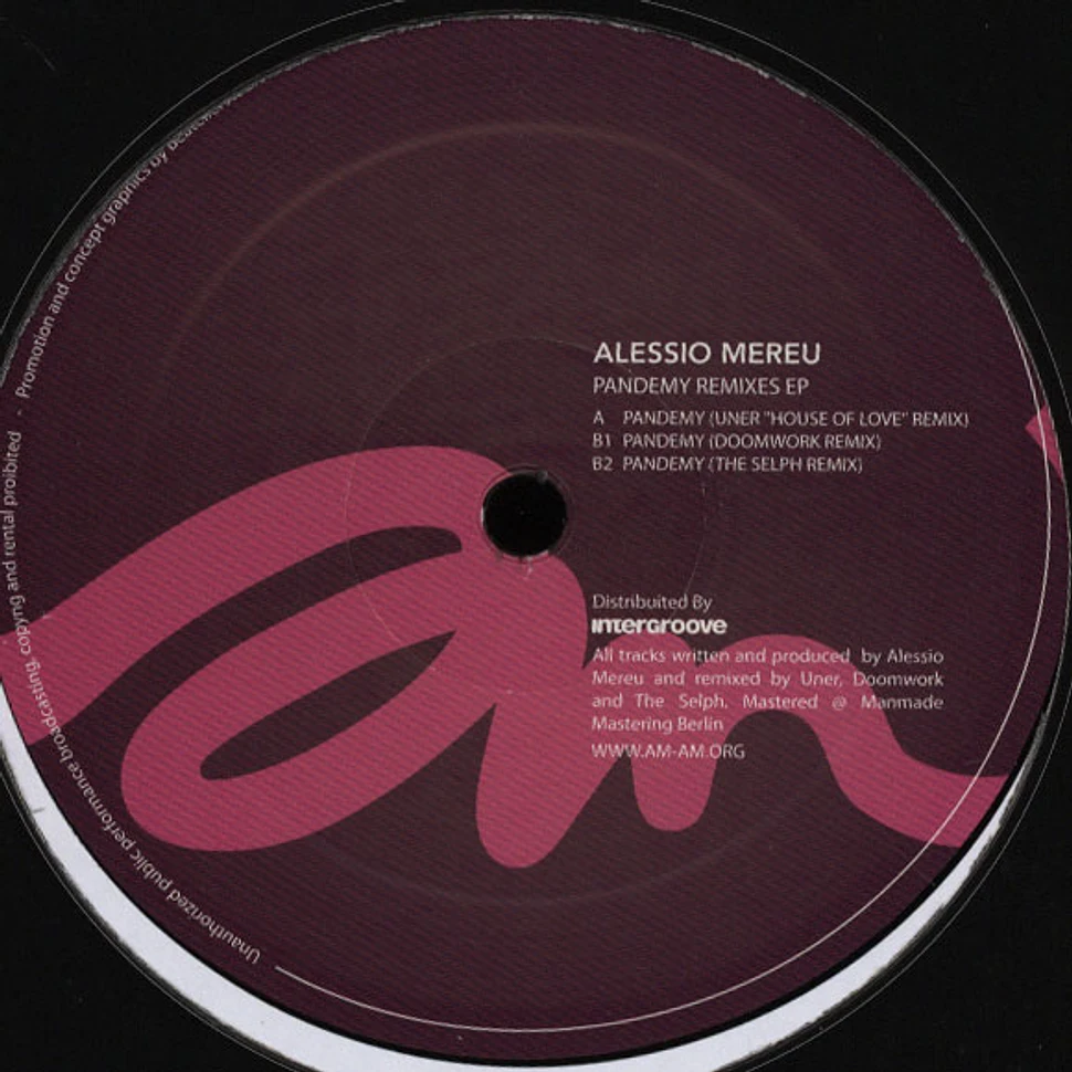 Alessio Mereu - Pandemy Remixes EP