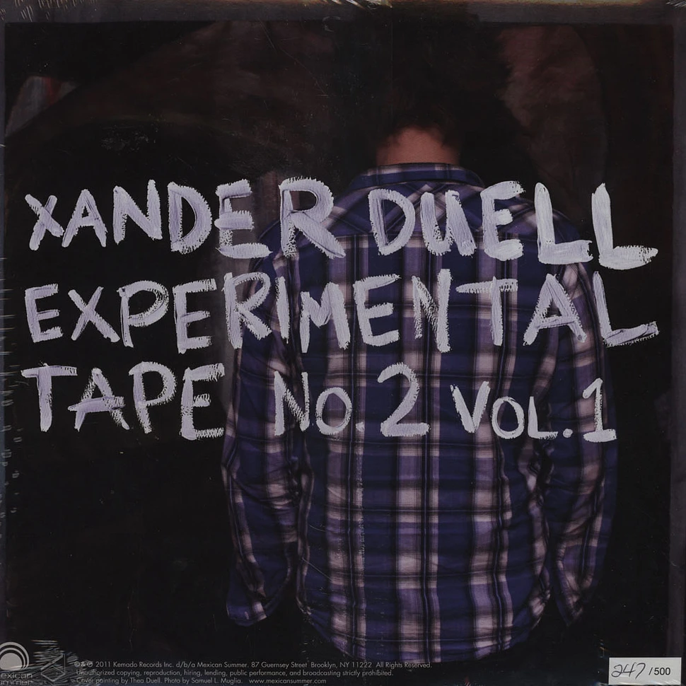 Xander Duell - Experimental Tape No 2, Volume 1