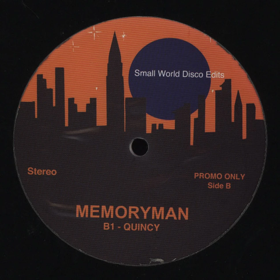 Memoryman - Small World Disco Edits 13