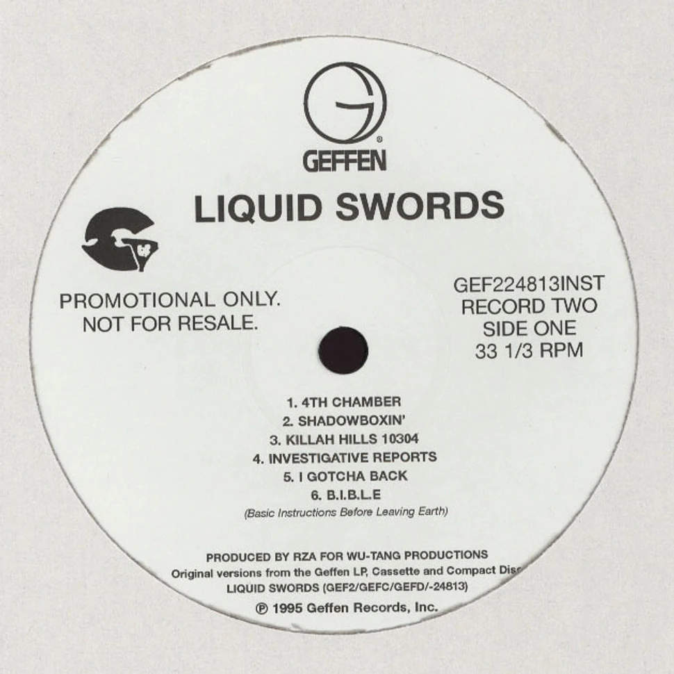 Genius / GZA - Liquid Swords Instrumentals