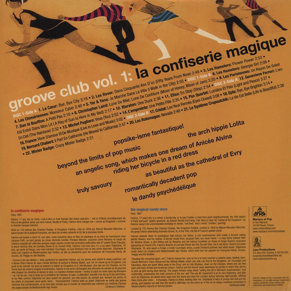Groove Club - Volume 1: La Confiserie Magique Popisme