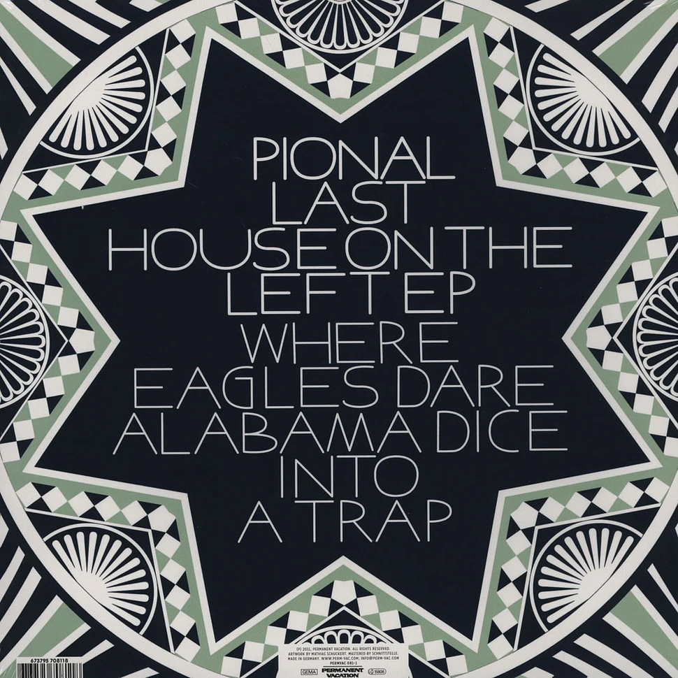 Pional - Last House On The Left EP