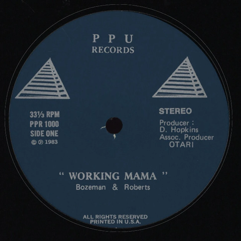 Bozeman & Roberts - Working Mama