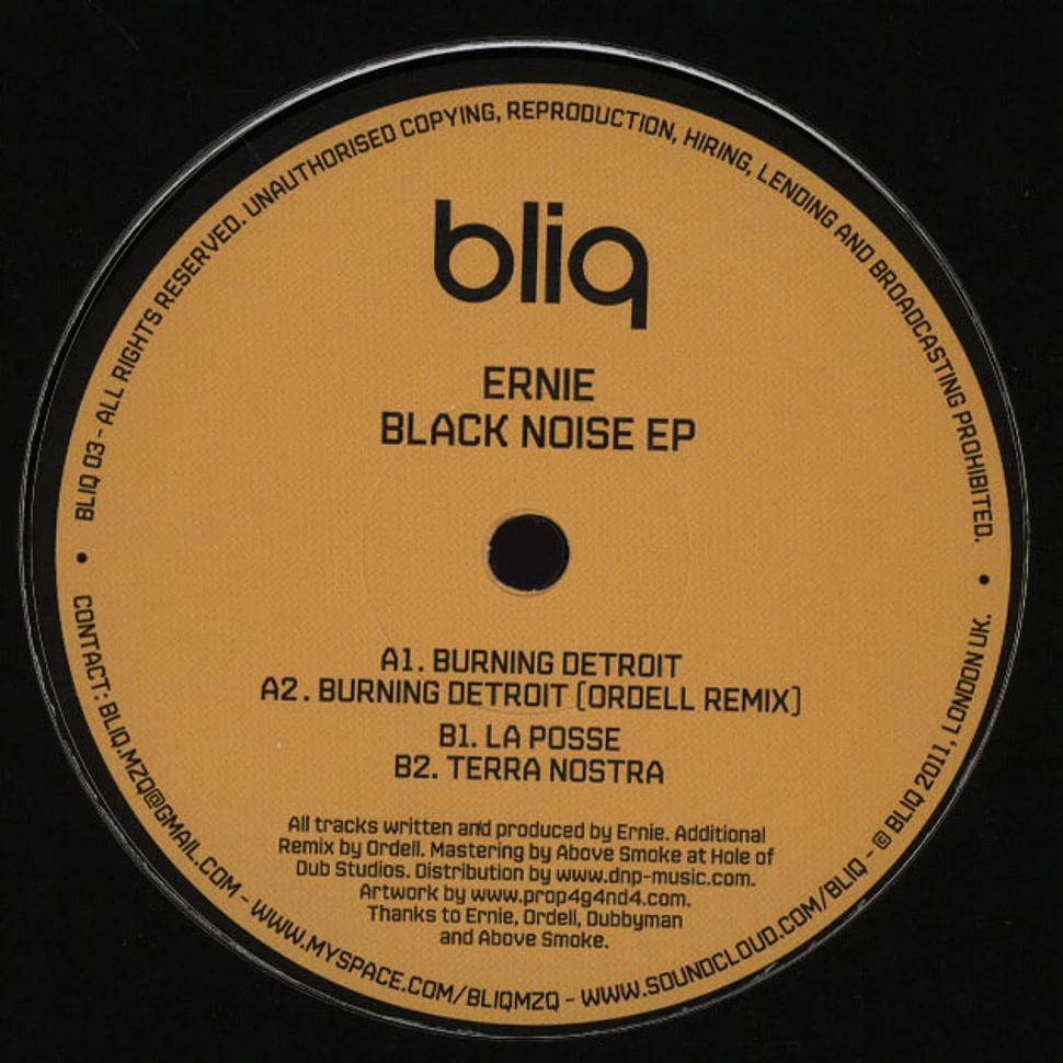 Ernie - Black Noise EP