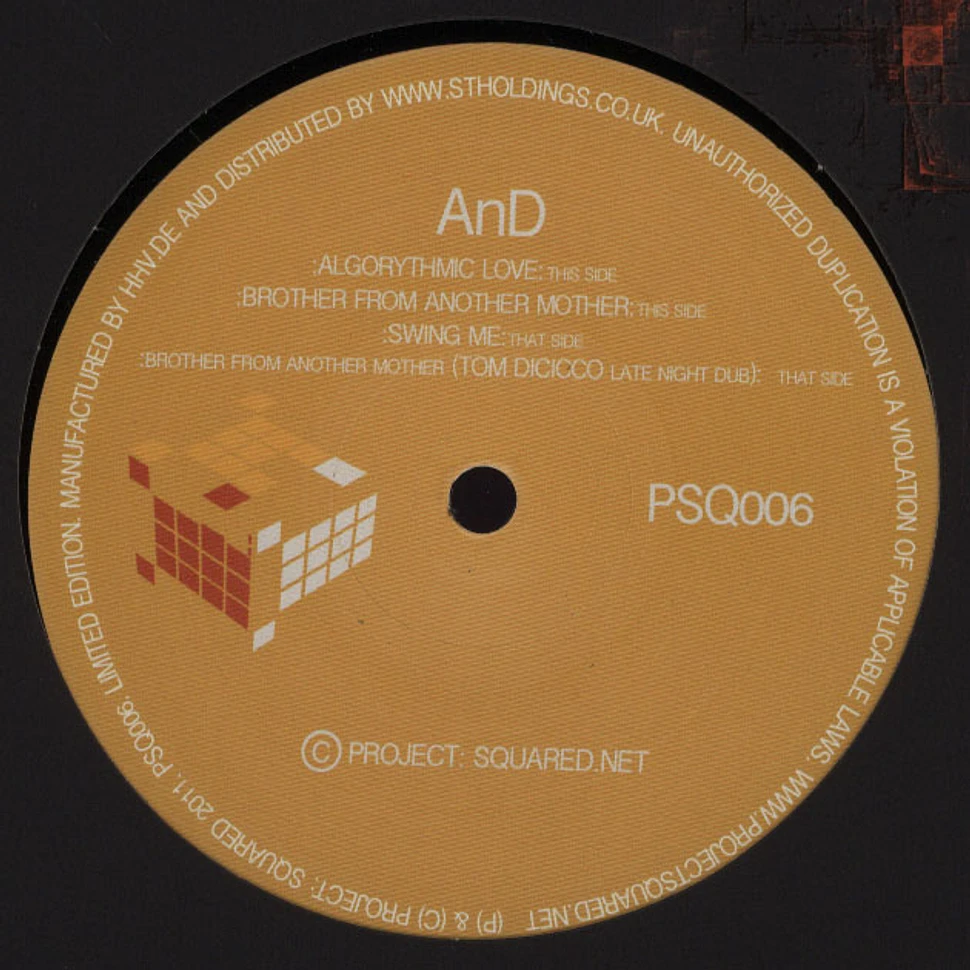 AnD - Algorythmic Love / Tom Dicicco Remix