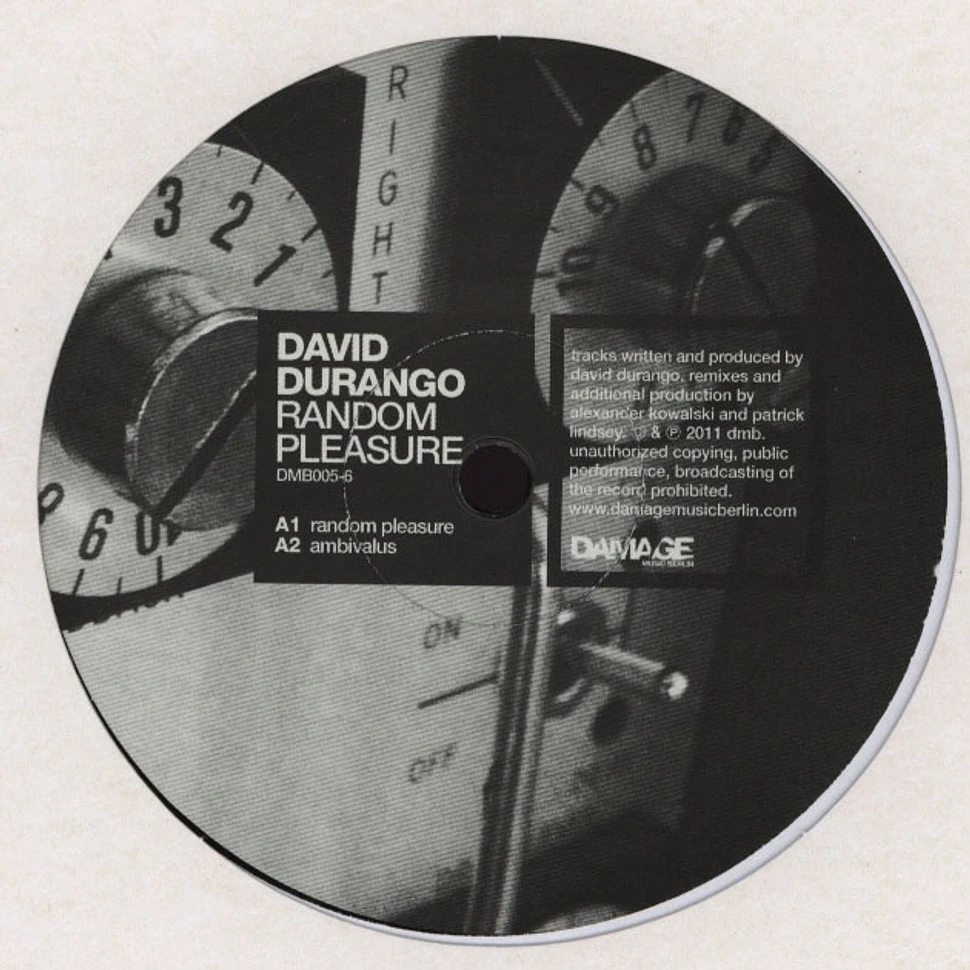 David Durango - Random Pleasure