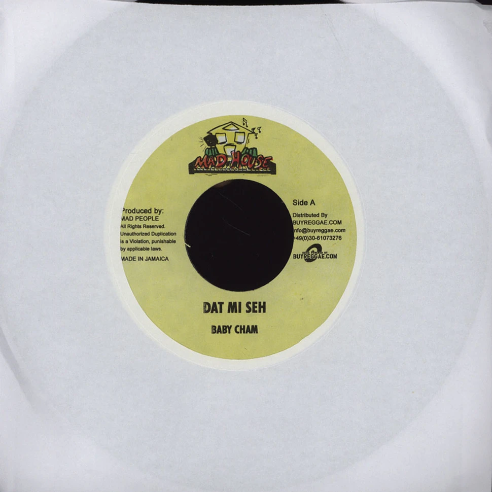 Baby Cham / Bling Dawg - Dat Mi Seh / God Me Seh