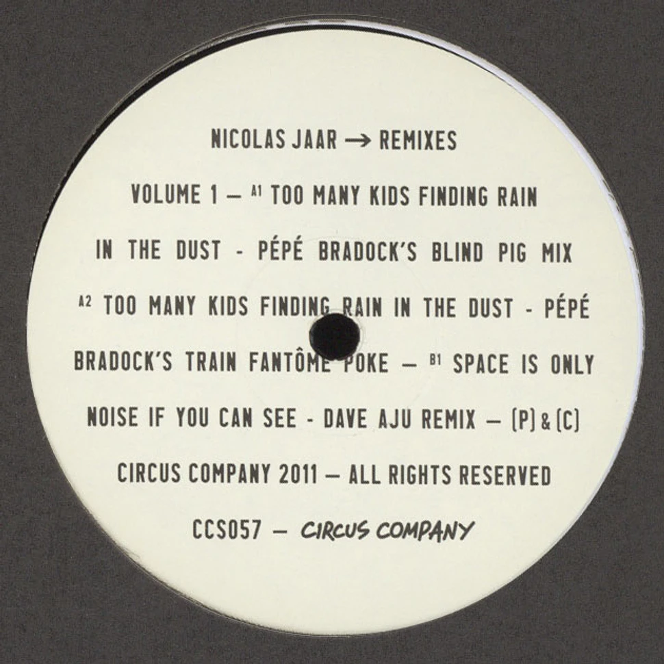 Nicolas Jaar - Remixes Volume 1