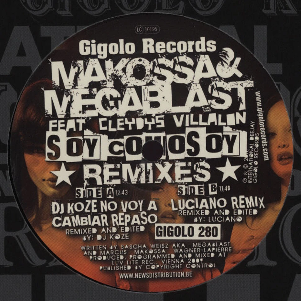 Makossa & Megablast - Soycomosoy Luciano & Koze Remixes
