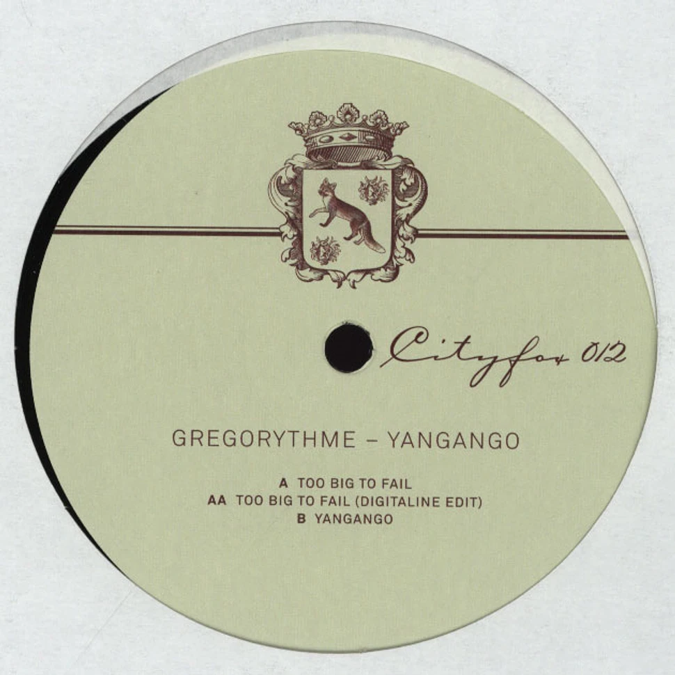 Gregorythme - Yangango