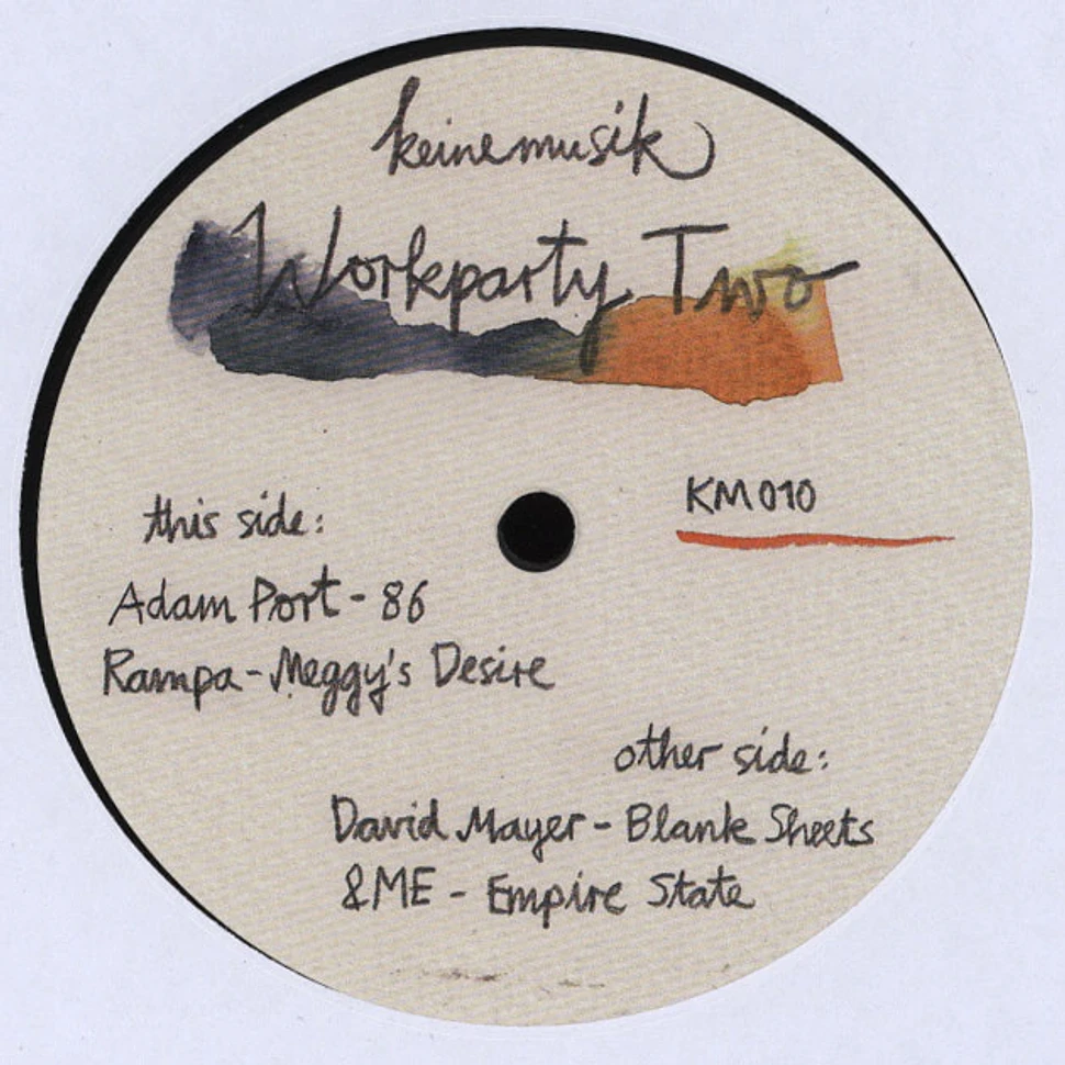KeineMusik presents - Workparty Two EP