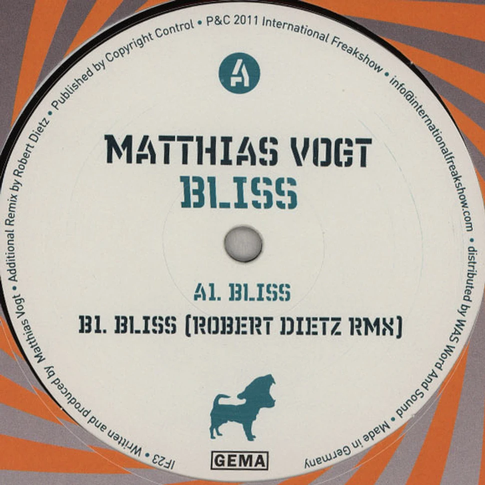 Matthias Vogt - Bliss