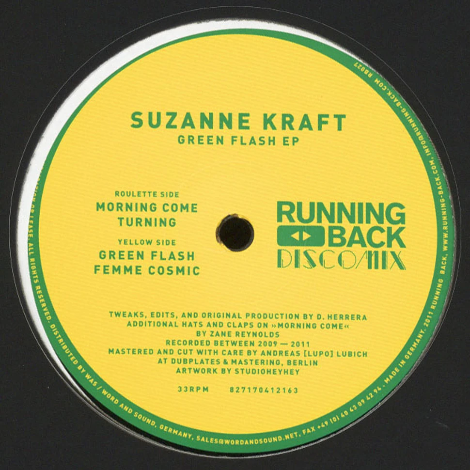Suzanne Kraft - Green Flash EP