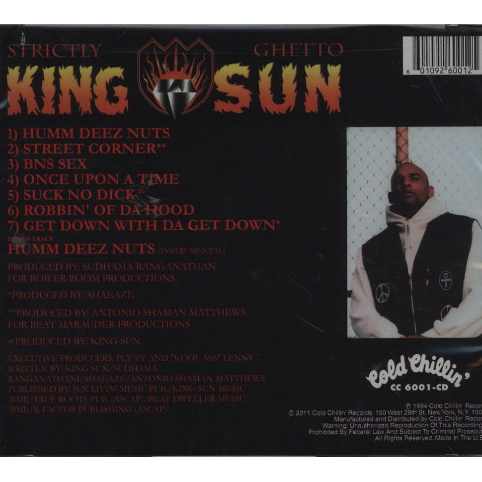 King Sun - Strictly Ghetto