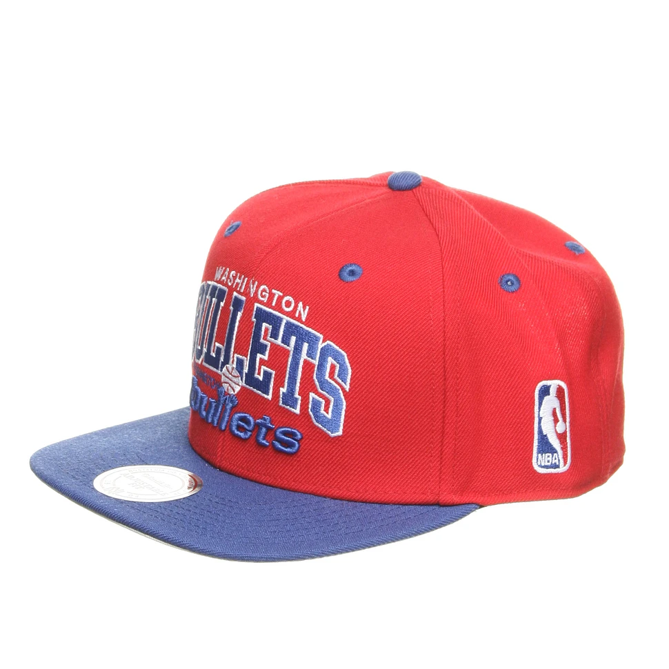 Mitchell & Ness - Washington Bullets NBA 2 Tone Snapback Cap