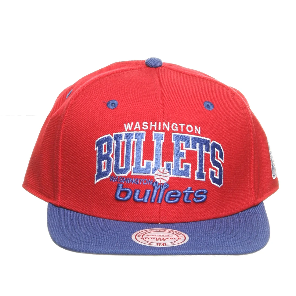 Mitchell & Ness - Washington Bullets NBA 2 Tone Snapback Cap