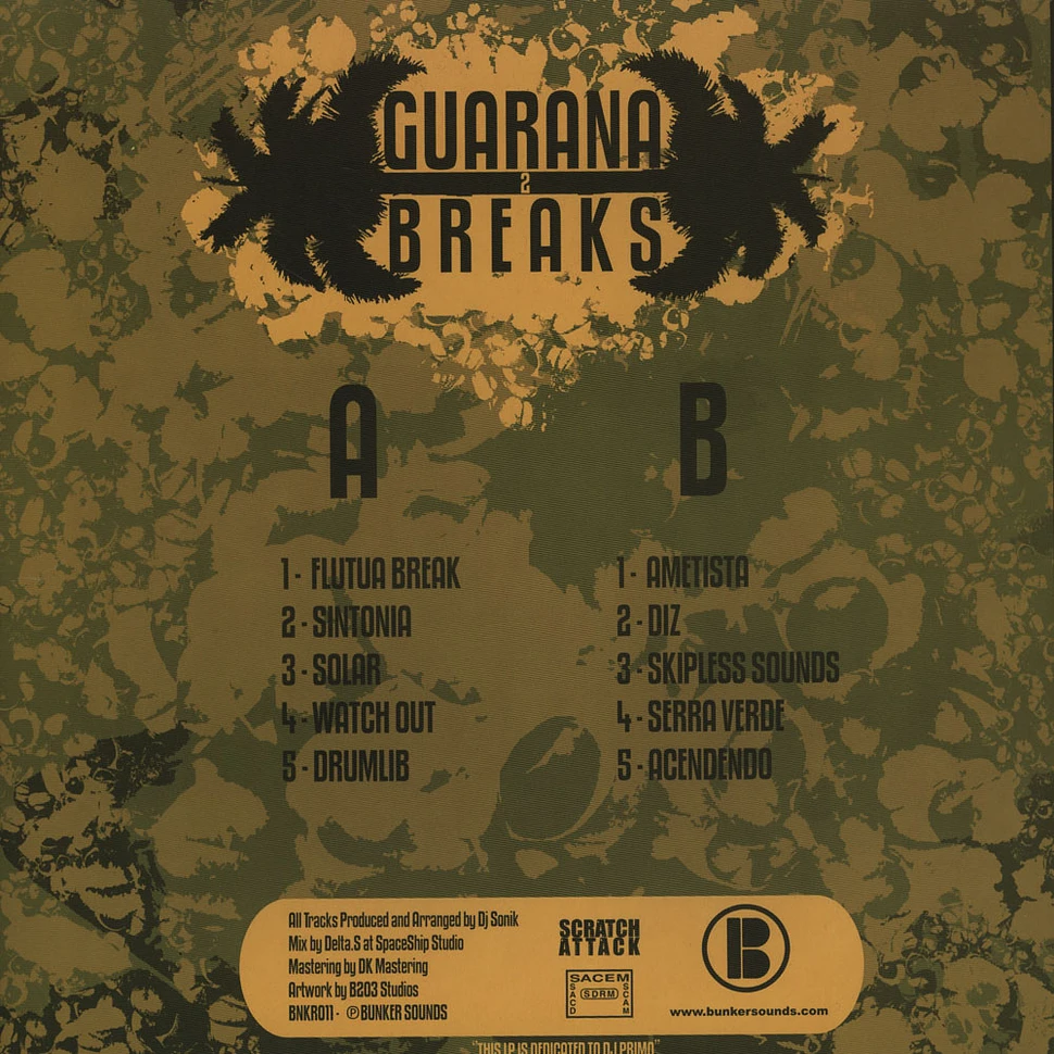 DJ Sonik - Guarana Breaks Volume 2