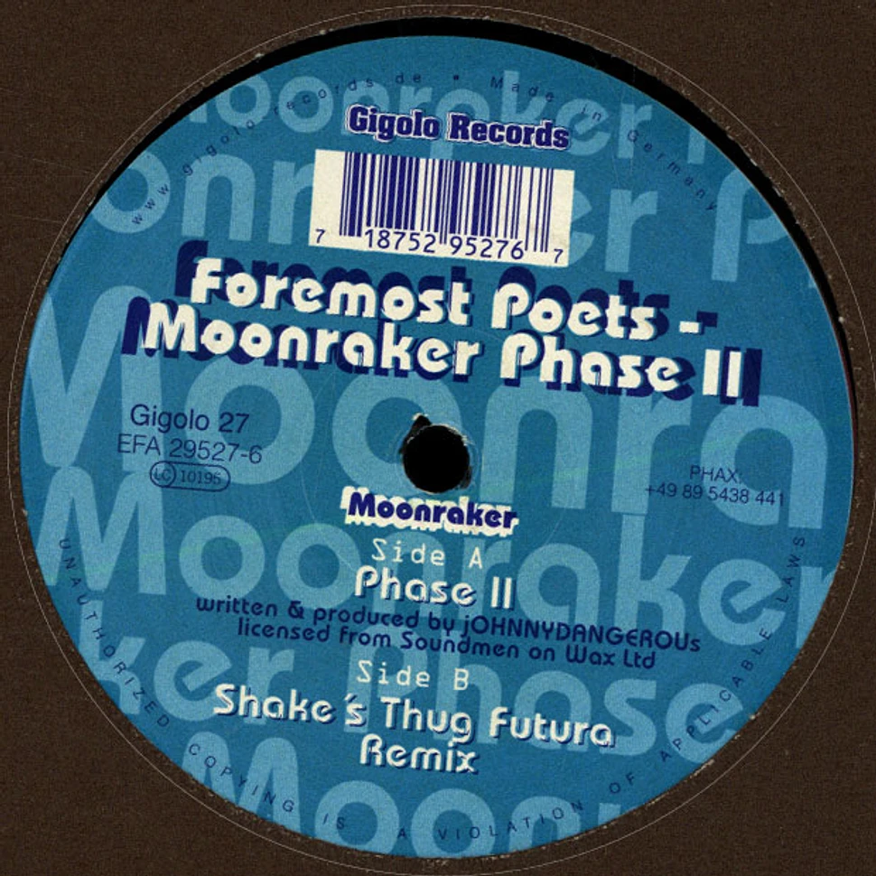 Foremost Poets - Moonraker Phase II