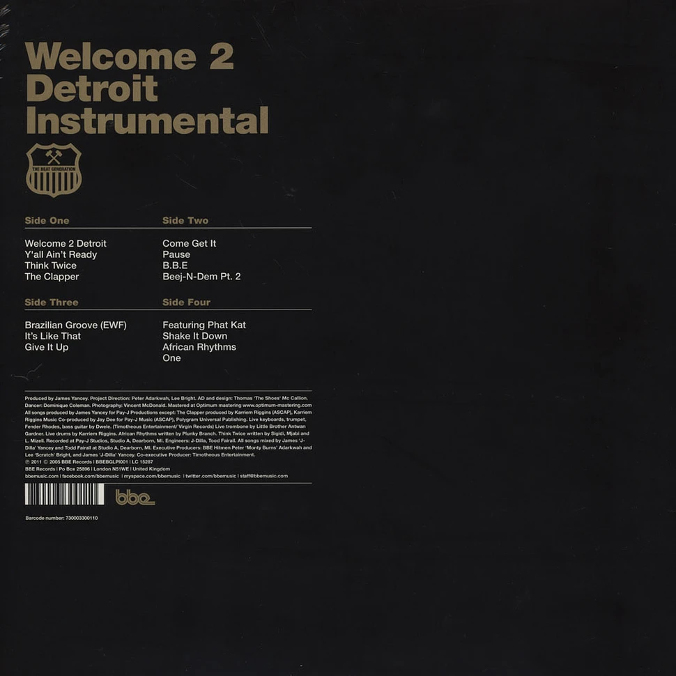 J Dilla - Welcome 2 Detroit Instrumentals