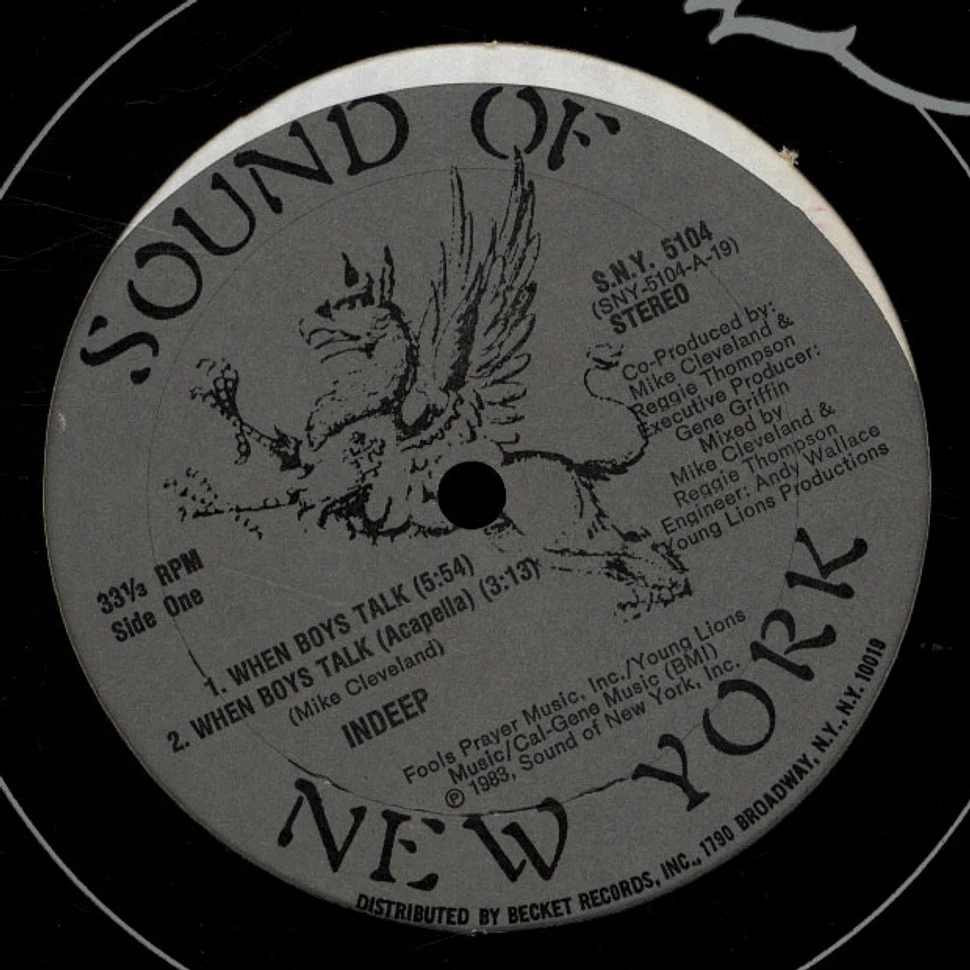 Indeep - When Boys Talk