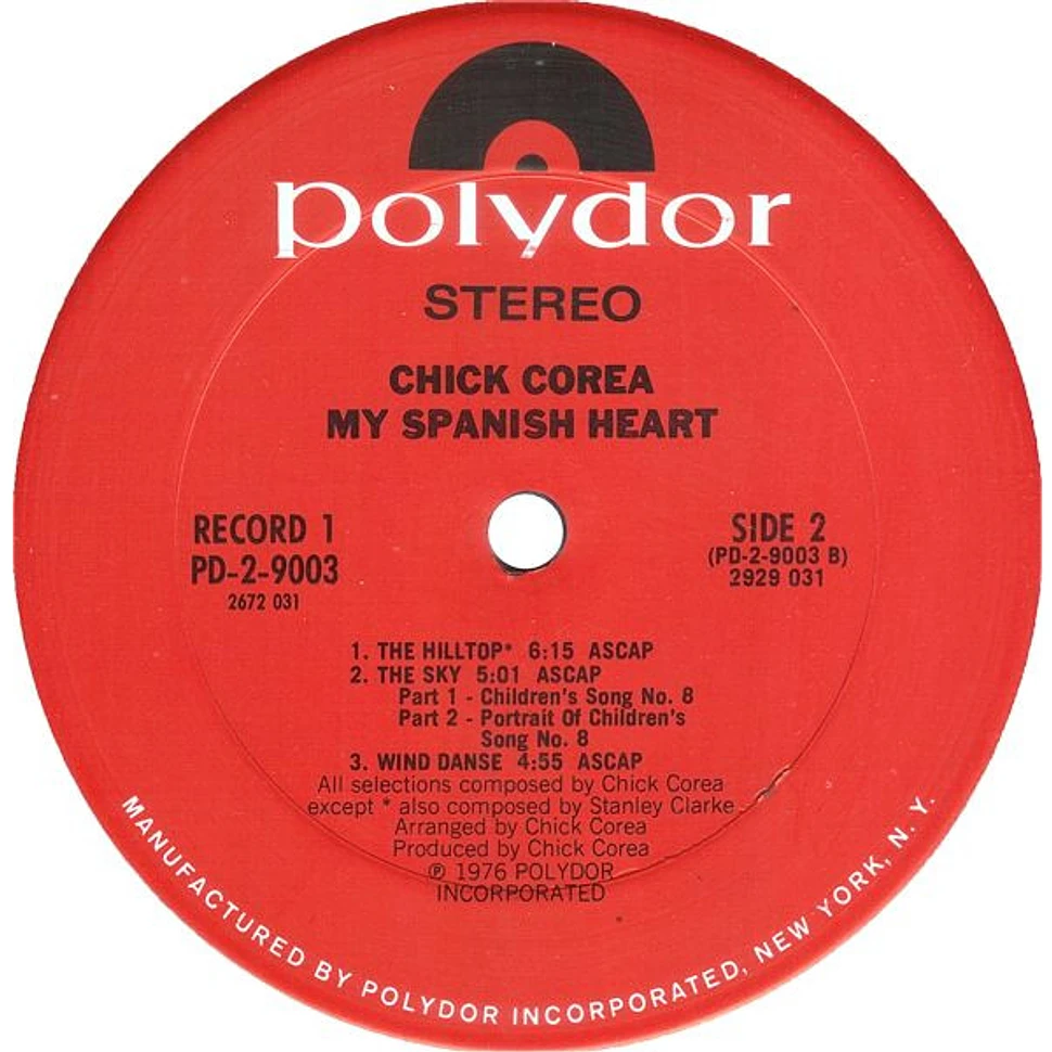 Chick Corea - My Spanish Heart