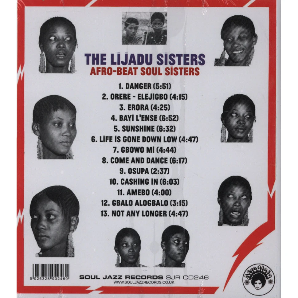 The Lijadu Sisters - Afro-Beat Soul Sisters: The Lijadu Sisters at Afrodisia, Nigeria 1976-79